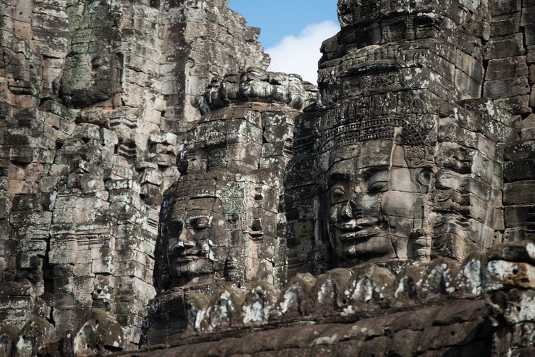 Angkor Wat – Bayon faces