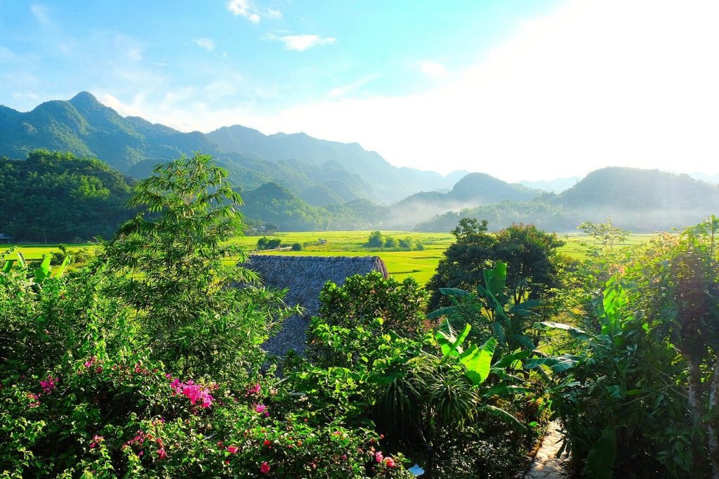 Mai Chau rice fields & mountains